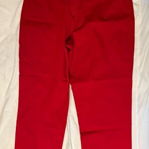 J. Crew Red Trousers